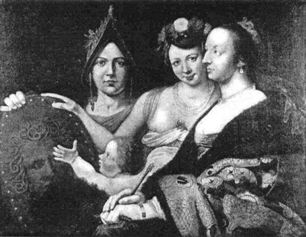 Juno, Minerva, Venus en Amor