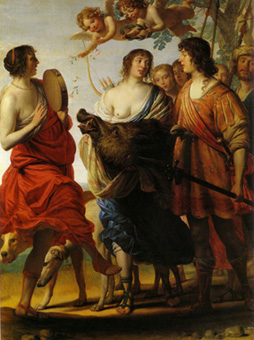 Meleager en Atalante