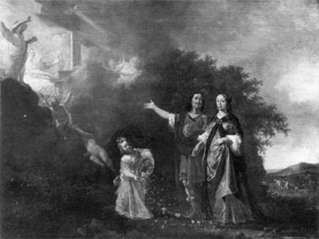 Allegorie met Sint Cecilia