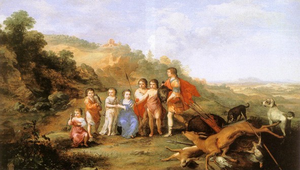 Meleager en Atalante