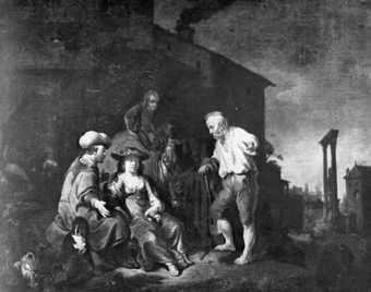 De Leviet en zijn bijvrouw in Gibea