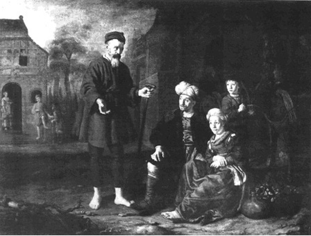 De Leviet en zijn bijvrouw in Gibea