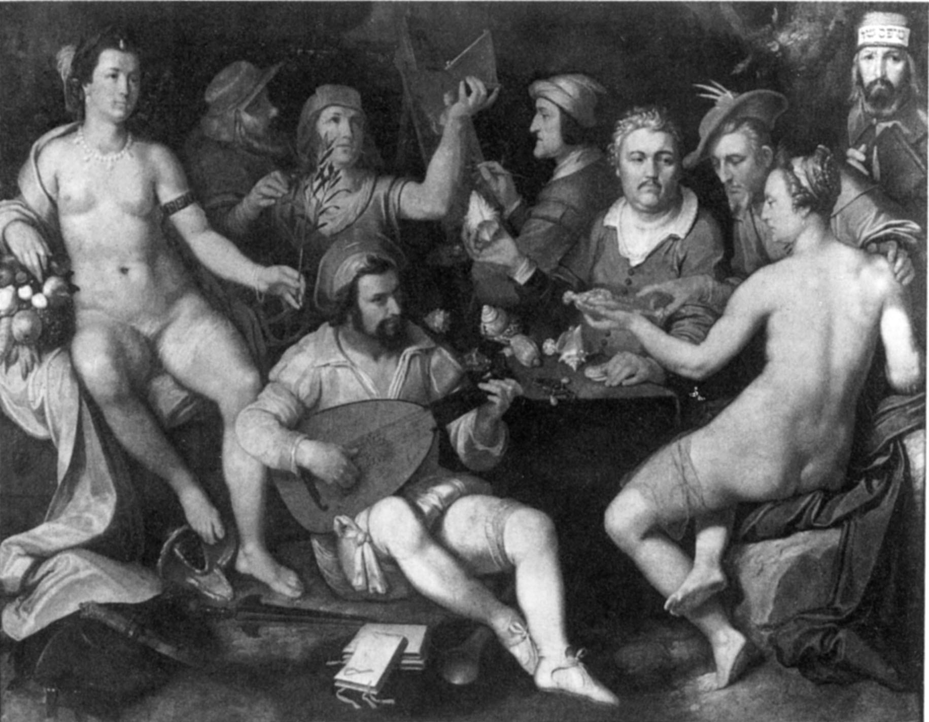 Allegorie op Kunsten en Wetenschappen: Pax (Vrede)