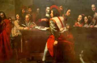 Roeping van de Apostel Mattheus Evangelist