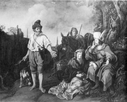 De Leviet en zijn bijvrouw in Gibea