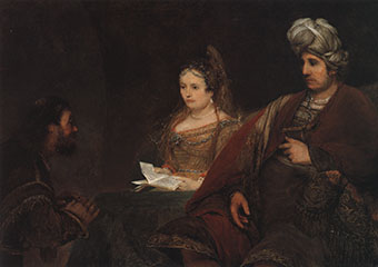 Esther, Ahasverus en Haman