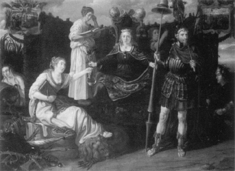 Allegorie op de bloei van de republiek