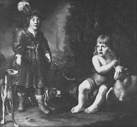 Apostel Johannes de Doper en jager