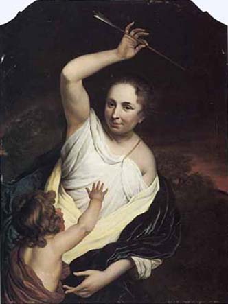 Venus ontwapent Amor