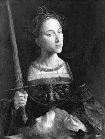 Judith met het hoofd van Holofernes