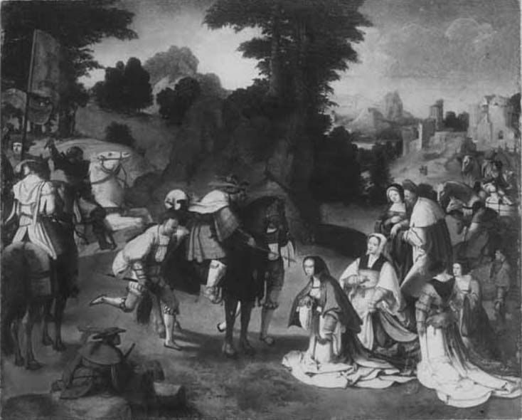 Ontmoeting van David en Abigaïl