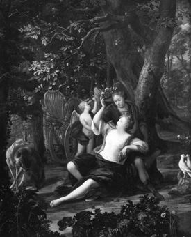 Venus, Adonis en Amor