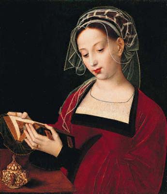 Maria Magdalena lezende