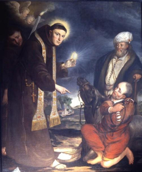 Sint Antonius van Padua en het Ezelwonder
