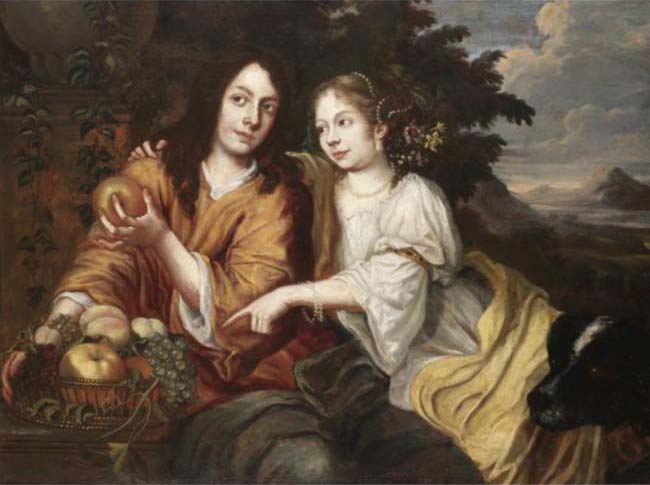 Onbekend (Vertumnus en Pomona?)