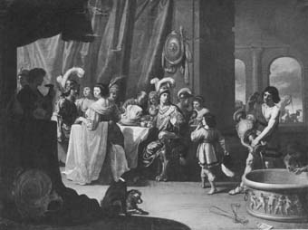 Gastmaal van Alexander de Grote en Kleitos