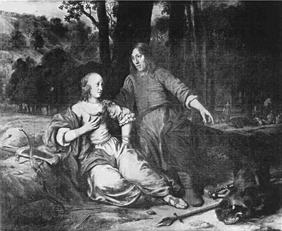 Meleager en Atalante