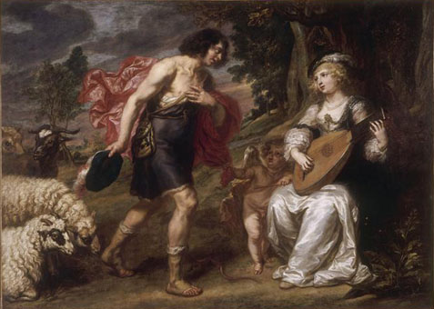 Jacob en Rachel aan de bron