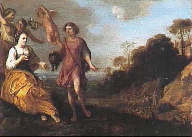 Meleager en Atalante