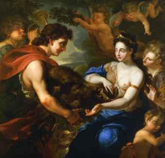 Meleager en Atalante