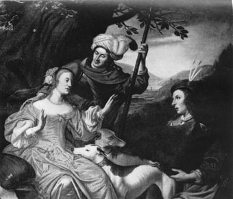 Meleager en Atalante