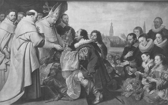 Restitutie van de kerkschatten aan Sint Norbertus