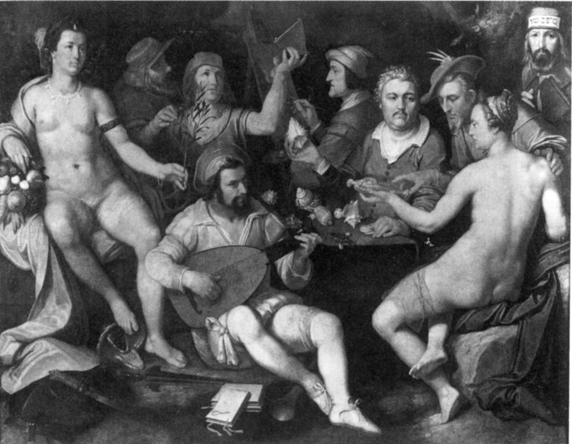 Allegorie op Kunsten en Wetenschappen: Pax (Vrede)