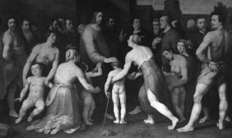 Laat de kindertjes tot mij komen
 
  
ertjes to