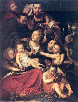 Caritas (Liefdadigheid) en Prediking van Apostel Johannes de Doper