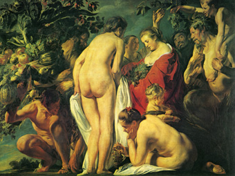 Hulde aan Pomona (Vruchtbaarheidsallegorie)