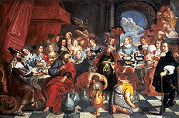 Bruiloftsmaal te Kana