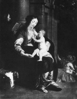 Heilige familie met Apostel Johannes